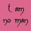 I Am No Man Pin Official Lord Of The Rings Store