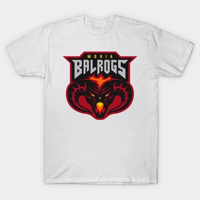 Moria Balrogs T-Shirt Official Lord Of The Rings Store