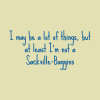 Sackville Baggins Tote Official Lord Of The Rings Store