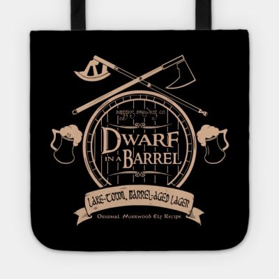 Dwarf In A Barrel Tote Official Lord Of The Rings Store
