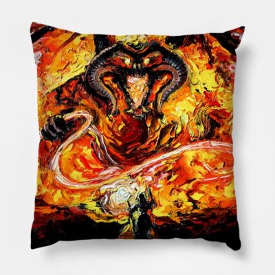 Van Gogh Never Passed Throw Pillow Official Lord Of The Rings Store