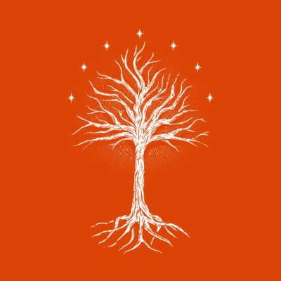 White Tree Of Gondor T-Shirt Official Lord Of The Rings Store