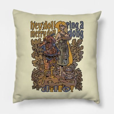 Hey Dol Merry Dol Ring A Dong Dillo Throw Pillow Official Lord Of The Rings Store