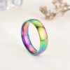 3D Engraving Spanish Sanskrit Ring Stainless Steel Exquisite Lord of The Finger Rings Men Movie with 3 - Lord Of The Rings Store