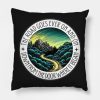The Road Goes Ever On And On Down From The Door Wh Throw Pillow Official Lord Of The Rings Store