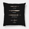Swords Sting Orcrist Glamdring Narsil Fantasy Throw Pillow Official Lord Of The Rings Store