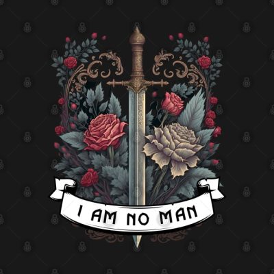 I Am No Man Roses And Sword Fantasy Phone Case Official Lord Of The Rings Store