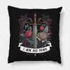 I Am No Man Roses And Sword Fantasy Throw Pillow Official Lord Of The Rings Store
