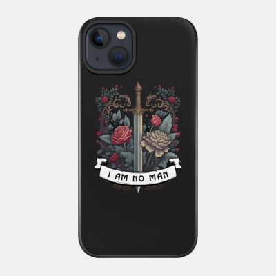 I Am No Man Roses And Sword Fantasy Phone Case Official Lord Of The Rings Store