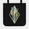 Kings By The River Digital Art Diamond Frame Black Tote Official Lord Of The Rings Store