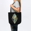 Kings By The River Digital Art Diamond Frame Black Tote Official Lord Of The Rings Store