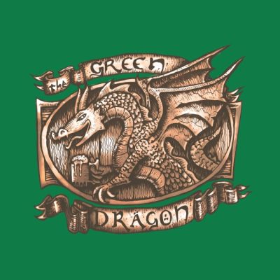 The Green Dragon Pin Official Lord Of The Rings Store