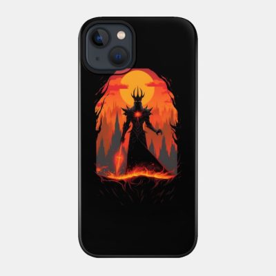 Lord Of Darkness Sunset At The Dark Land Fantasy Phone Case Official Lord Of The Rings Store