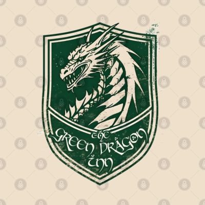 The Green Dragon Inn Shield Logo Fantasy Phone Case Official Lord Of The Rings Store