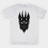 The Evil On Chest And Back Meu T-Shirt Official Lord Of The Rings Store