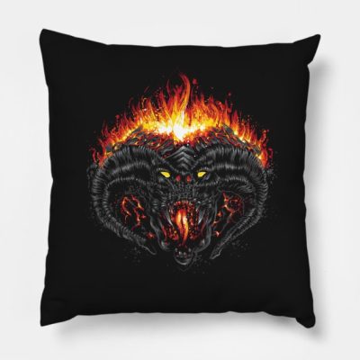 Demon Of Morgoth Throw Pillow Official Lord Of The Rings Store