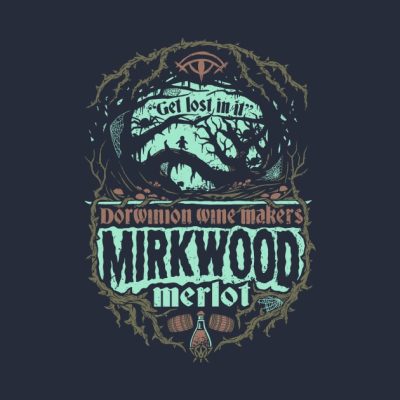 Mirkwood Merlot Tapestry Official Lord Of The Rings Store