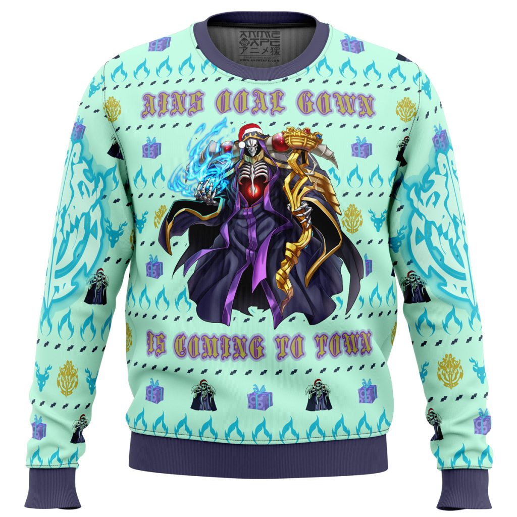 Ainz Ooal Gown Overlord men sweatshirt FRONT mockup - Lord Of The Rings Store