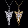 Fashion Lord of The Rings Elf Princess Twilight Star Necklace Delicate Men and Women Crystal Pendant - Lord Of The Rings Store