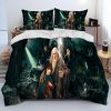 L Lord of the Rings H Hobbit Comforter Bedding Set Duvet Cover Bed Set Quilt Cover 16 - Lord Of The Rings Store