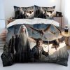 L Lord of the Rings H Hobbit Comforter Bedding Set Duvet Cover Bed Set Quilt Cover 18 - Lord Of The Rings Store