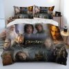 L Lord of the Rings H Hobbit Comforter Bedding Set Duvet Cover Bed Set Quilt Cover 21 - Lord Of The Rings Store
