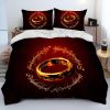 L Lord of the Rings H Hobbit Comforter Bedding Set Duvet Cover Bed Set Quilt Cover 22 - Lord Of The Rings Store