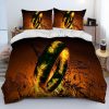 L Lord of the Rings H Hobbit Comforter Bedding Set Duvet Cover Bed Set Quilt Cover 3 - Lord Of The Rings Store