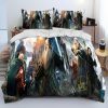 L Lord of the Rings H Hobbit Comforter Bedding Set Duvet Cover Bed Set Quilt Cover 5 - Lord Of The Rings Store