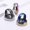 Lord of The Finger Rings Movie with The Same Inside and Outside 3D Engraving Spanish Sanskrit 1 - Lord Of The Rings Store