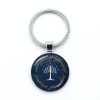 New Hot White Tree Gondor Keychain Lord Of The R Glass Dome KeyRing Bag Car Key - Lord Of The Rings Store