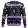 Ring Language LOTR Sweatshirt 3D men sweatshirt BACK mockup - Lord Of The Rings Store