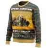 Spend Christmas in Fellowship PC men sweatshirt SIDE FRONT mockup - Lord Of The Rings Store