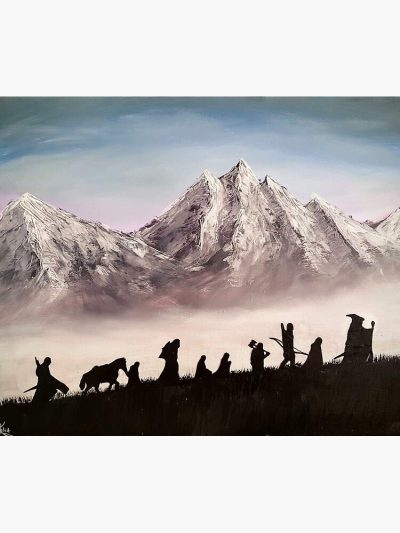 Never Give Up Tapestry Official Lord Of The Rings Store