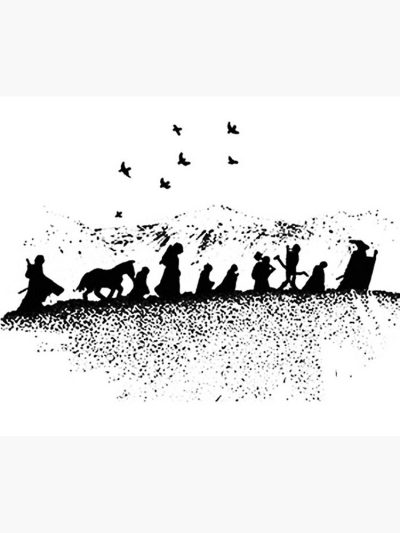 Climbing Together Tapestry Official Lord Of The Rings Store