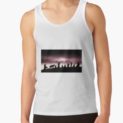 The Fellowship Silhouette Tank Top Official Lord Of The Rings Store