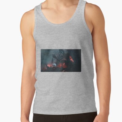 Fingolfin Duels Morgoth Painting Tank Top Official Lord Of The Rings Store