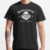 Black Lotus (White Print) T-Shirt Official Lord Of The Rings Store