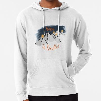 Hope Is Kindled Hoodie Official Lord Of The Rings Store