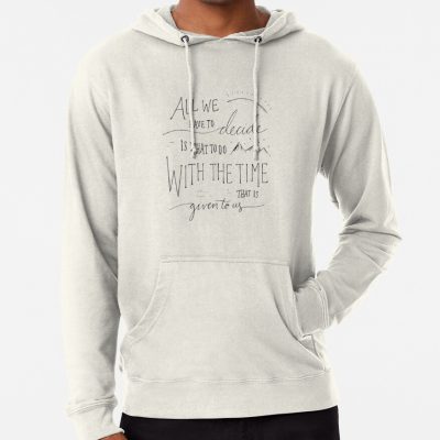 Time Given To Us Hoodie Official Lord Of The Rings Store