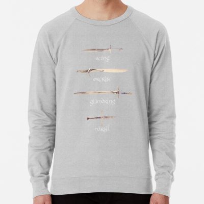 Swords - Sting - Orcrist - Glamdring - Narsil - Fantasy Sweatshirt Official Lord Of The Rings Store