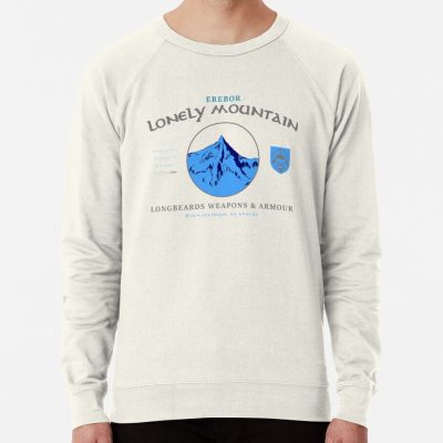 Longbeards Weapons & Armour : Erebor Lonely Mountain Sweatshirt Official Lord Of The Rings Store