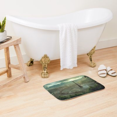 Flooded Isengard Bath Mat Official Lord Of The Rings Store