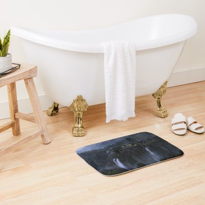 Rivendell At Night Bath Mat Official Lord Of The Rings Store