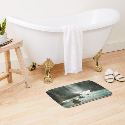 Rivers Rings Bath Mat Official Lord Of The Rings Store