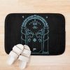 Gate To Moria - Light Blue Bath Mat Official Lord Of The Rings Store