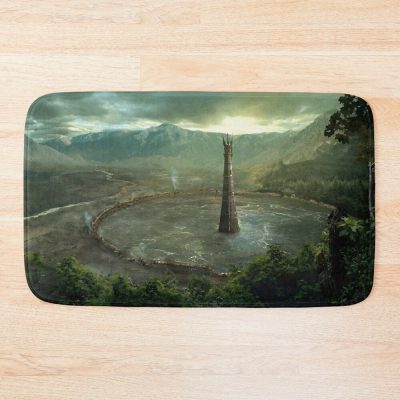 Flooded Isengard Bath Mat Official Lord Of The Rings Store