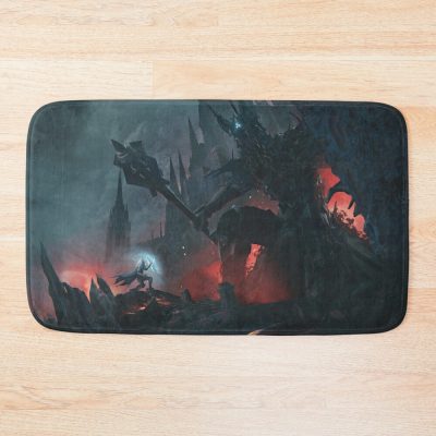 Fingolfin Duels Morgoth Painting Bath Mat Official Lord Of The Rings Store