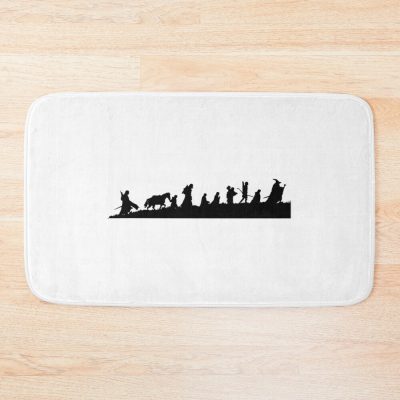 Fellow Family Bath Mat Official Lord Of The Rings Store