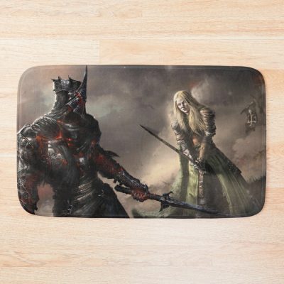 Eowyn Vs The Witch-King Painting Bath Mat Official Lord Of The Rings Store